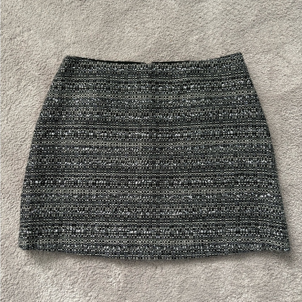 Tory Burch Tweed Boucle Mini Skirt